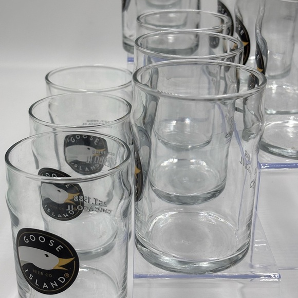 8 Goose Island Beer Co. Glasses. Est. 1988 Chicago, IL. Sold As One Lot. Home - Picture 8 of 8